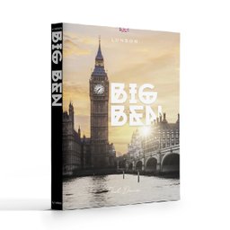 Caixa Livro Decorativa Book Box Big Ben 30x23,5cm Goods BR - 1