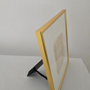 Ver imagem 5 de Porta Retrato Pvc Dourado - Borda Branca