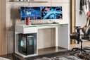 Ver imagem 3 de Mesa Gamer Escrivaninha Start com Gaveta Movelove