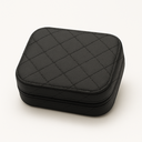 Ver imagem 4 de Porta Joia de Bolsa para Viagem Portátil/ Caixa de Armazenamento/bolsa/anel/colar Preto - Mobili