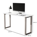 Ver imagem 3 de Mesa de Estudo Office 1.20cm - Pés em Madeira Maciça C/ Pintura Anti Umidade - Tampo 15mm C/ Fita de