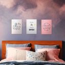 Ver imagem 4 de Kit 03 Placas Mdf Bora Viver Nossos Sonhos Decoração Dc9