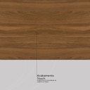Ver mais imagens de Guarda-Roupa 10 Portas 4 Gavetas com Espelho Elite Vizanno Marrom/Amendola Touch