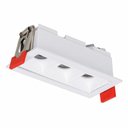 Ver imagem 2 de Spot Embutir Downlight Retang Mini Focco 6w 2700k 24º Irc90 Branco/branco-gaya