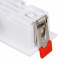 Ver imagem 5 de Spot Embutir Downlight Retang Mini Focco 6w 2700k 24º Irc90 Branco/branco-gaya