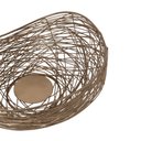 Ver imagem 2 de Centro de Mesa Decorativo Aramado em Metal Dourado 40cm 22203g Mart