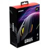 Mouse Gamer Pcyes Gaius - 12400 Dpi - Rgb - 6 Botoes - Pmggbv - 12