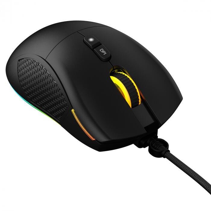 Mouse Gamer Pcyes Gaius - 12400 Dpi - Rgb - 6 Botoes - Pmggbv - 3