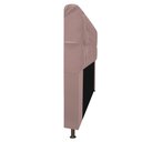 Ver imagem 2 de Cabeceira Estofada Lady com Strass 195 cm Queen Size Suede - ADJ Decor - Rosê