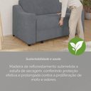 Ver mais imagens de Sofá Cama Retrátil 158cm 2 Lugares Betim