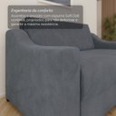 Ver imagem 7 de Sofá Cama Retrátil 158cm 2 Lugares Betim