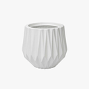 Ver imagem 1 de Vaso Origami Redondo Branco 22
