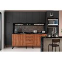 Ver imagem 4 de Paneleiro de Cozinha Alpha 2510 C/ 3 Portas 50cm Freijo/off White - Carraro