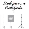 Porta Banner 2,20m Pedestal Tripé - 3