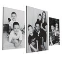 Ver imagem 2 de Quadros Decorativos Personalizado Mosaico Com Sua Foto Kit 1 Peça 30x40cm e 2 Peças 20x30cm