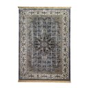Ver imagem 1 de Tapete Persa Royal Cinza 200x300cm Fio Acetinado - Decoração para Quarto e Sala
