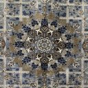Ver imagem 5 de Tapete Persa Royal Cinza 200x300cm Fio Acetinado - Decoração para Quarto e Sala