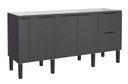 Ver imagem 1 de Gabinete de Cozinha Preto em Madeira 174cm Cisne Cozimax