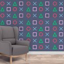 Ver imagem 1 de Papel de Parede Listras Modelo 084-60x300cm