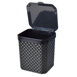 Cesto de Lixo Banheiro 5l Rattan + Organizador Jutta 2l - 5