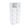 ARMÁRIO ESCANINHO 10 PORTAS CHAVE M274.B ORGANIZADOR MUNDI MOVEIS - 2