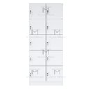 Ver imagem 5 de ARMÁRIO ESCANINHO 10 PORTAS CHAVE M274.B ORGANIZADOR MUNDI MOVEIS
