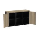 Ver imagem 2 de Armario Credenza com 2 Portas Pe 40 Pandin
