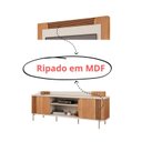 Ver imagem 4 de Estante para TV 60 Polegadas 100% MDF Ripado 2 Portas Chicago