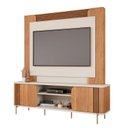 Ver imagem 2 de Estante para TV 60 Polegadas 100% MDF Ripado 2 Portas Chicago