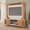 Ver imagem 1 de Estante para TV 60 Polegadas 100% MDF Ripado 2 Portas Chicago
