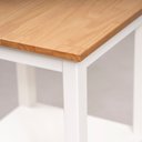 Ver imagem 7 de Mesa Lateral em Madeira Maciça Yescasa Branco