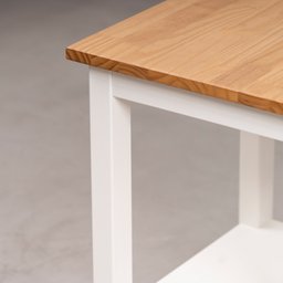 Mesa Lateral Madeira Maciça Vanilla CabeCasa MadeiraMadeira - 10