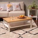 Ver imagem 1 de Mesa de Centro Madeira Maciça Vanilla Yescasa