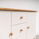 Ver imagem 6 de Buffet 2 Portas 3 Gavetas Madeira Maciça Vanilla CabeCasa MadeiraOriginals