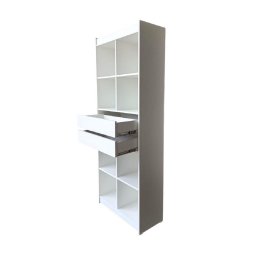Kit Closet Modulado 100% Mdf Branco - Suprema Móveis - 4