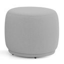 Ver imagem 6 de Puff Decorativo Orgânico Living Molly Redondo Bouclê Cinza Claro - Desk Design