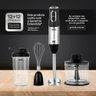 Mixer 3 Em 1 EOS EMX02 2 Velocidades 600W Inox com Preto 110V - 5