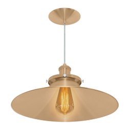 Pendente Nordic Industrial 38 Cm Vintage New Cobre - 2
