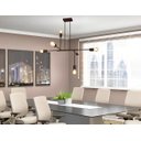 Ver imagem 3 de Luminária Pendente Long Metal Cobre Fosco Spotline