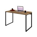 Ver imagem 3 de Kit com 10 Escrivaninhas Kuadra 120cm Estilo Industrial 