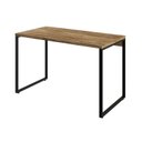 Ver imagem 4 de Conjunto com 10 Escrivaninhas Kuadra Estilo 120cm Industrial Carvalho Marrom