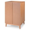Ver imagem 7 de Cômoda Inari 4g | 68 Cm X 40 Cm | Madeira Maciça com Palhinha | Caramelo Caramelo