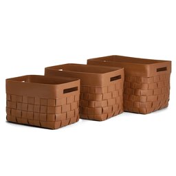 Cesto Decorativo em Pu Tam G - 2