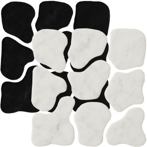 Kit 9 Formas Abs Concreto para Piso Orgânico Profissional