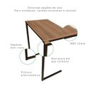 Ver imagem 4 de Mesa Auxiliar Strassis Design Sd-3005 Preta