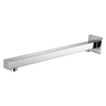Braço Quadrado com Desviador Embutido 40cm Metal Cromado - 1