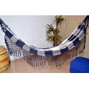 Ver imagem 1 de Rede com Franja Xadrez - Preta Arte & Tear