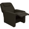 Poltrona Reclinável Sleep Chair Tecido Suede Simbal Estofados - 3