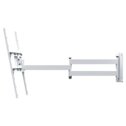 SUPORTE TV 10" a 56" BRAÇO LONGO VESA 400X400 4 MOV BRANCO - 4