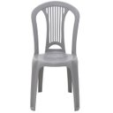 Ver imagem 4 de Conjunto 2 Cadeiras Bistrô de Plástico Polipropileno Atlântida - Tramontina 92013 - Cinza 92013/210